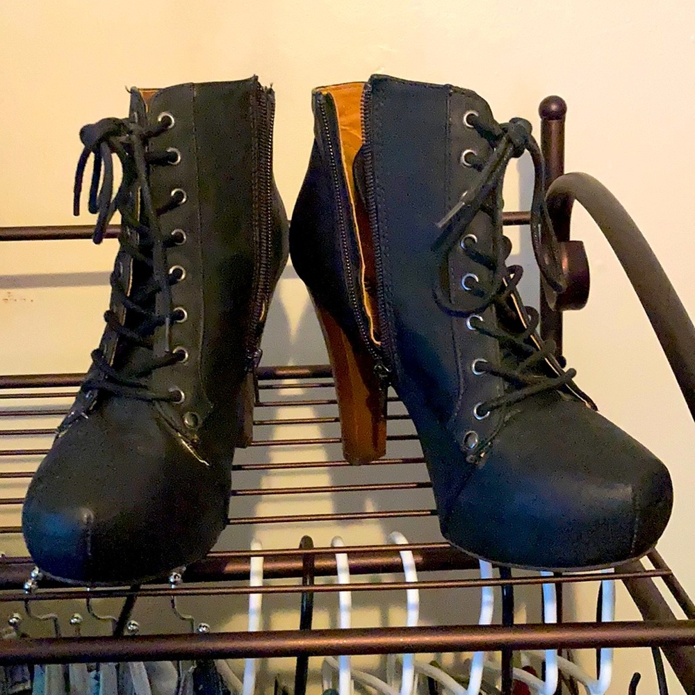 Black booties